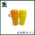 silicone material collaspible water bottle for school